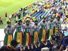 Senegal cheerleaders